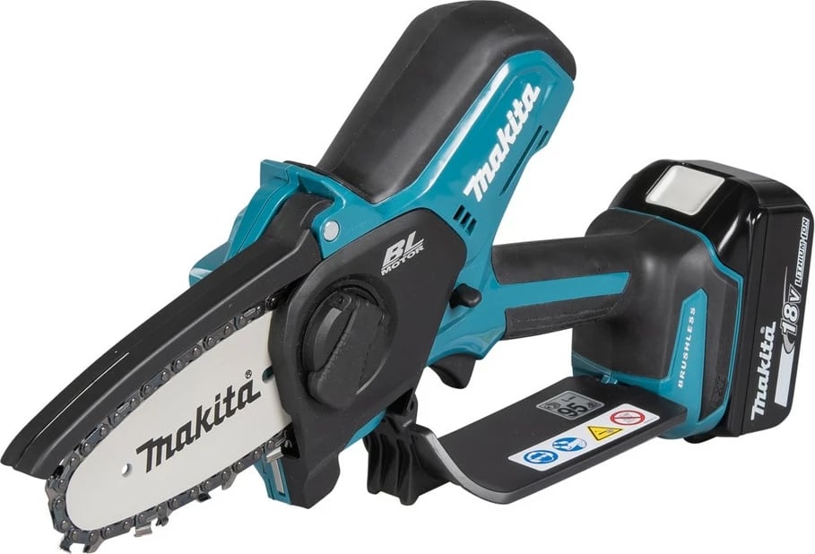Sharrë elektrike Makita DUC101Z, 18V, 320W, 10cm, zi/kaltër Sharrë elektrike Makita DUC101Z, 18V, 320W, 10cm, zi/kaltër