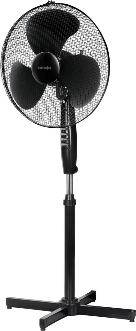 Ventilator qëndror Activejet WSR-40C, 35 cm, 3 shpejtësi, i zi