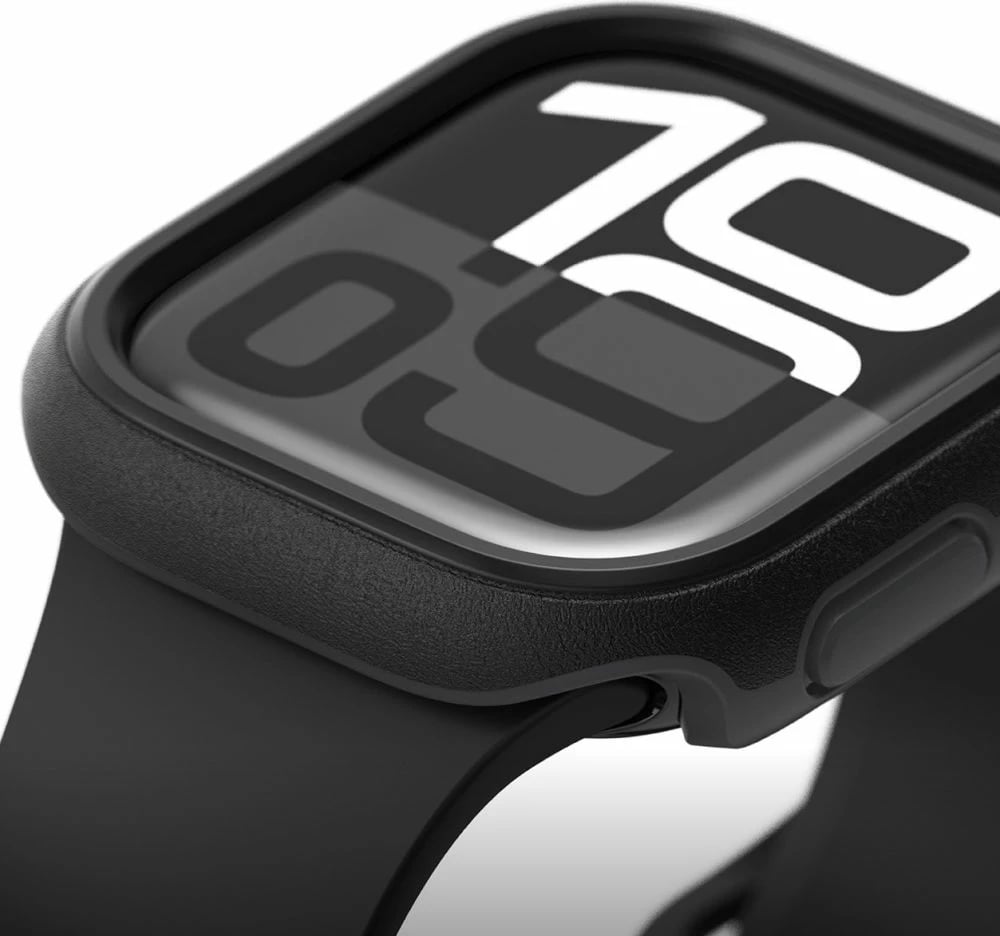 Mbështjellës Ringke Onyx për Apple Watch 10, 46mm, Zi