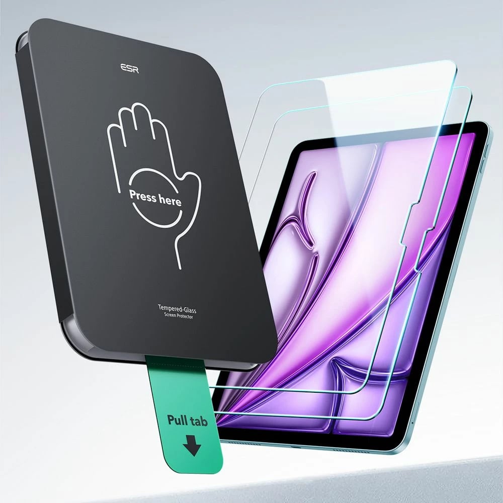Xham mbrojtës ESR UltraFit për iPad Air 11" (2024/2025), 2 copë