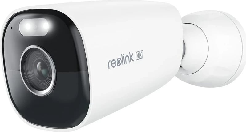 Kamerë Reolink Argus Series B360, 4K, Wi-Fi, Bateri, e Bardhë