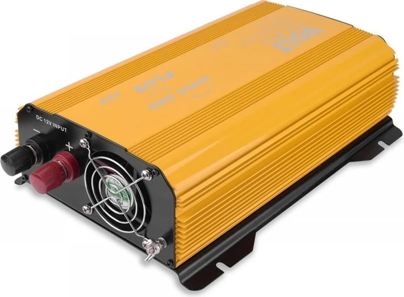 Konvertues Volt Polska SINUS PLUS 3000, 12/230V, me telekomandë, Verdhë