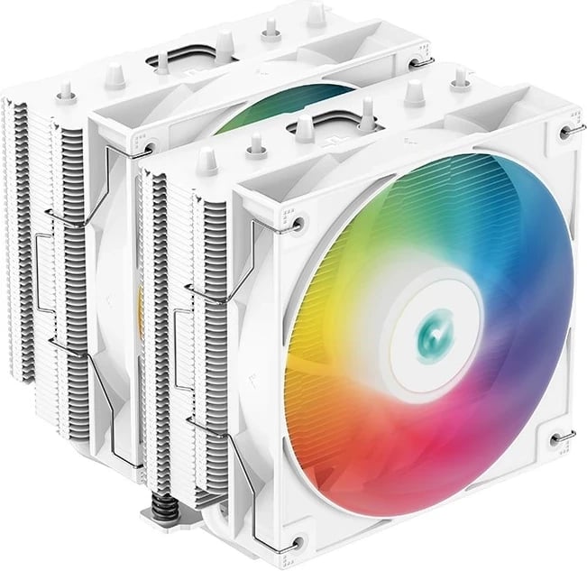 Ftohës Procesori DeepCool AG620 WH ARGB, 12 cm, Bardhë