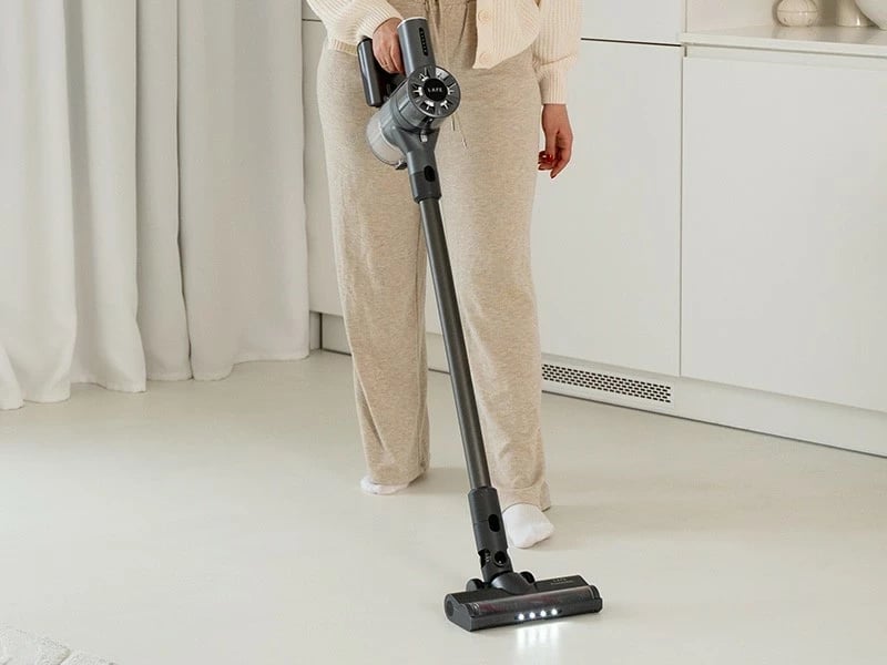 Kasë fshese Lafe PowerGlide 200 W, pa kabllo, gri