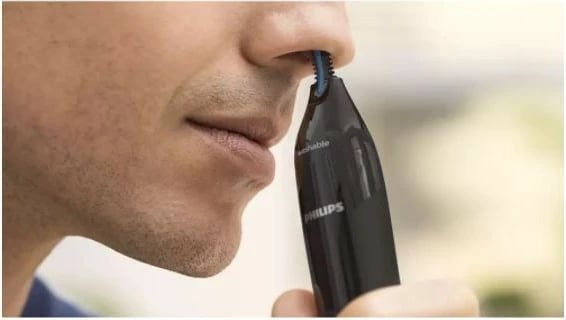 Makinë rroje Philips NT1650/16 për hundë dhe veshë, e zezë