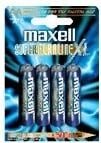 Bateri Maxell Super Alkaline XL AA, 4 copë