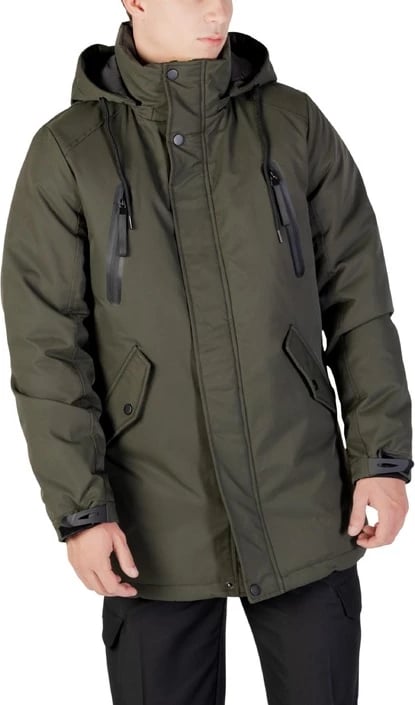 jakne Hydra Clothing për meshkuj, e gjelbër