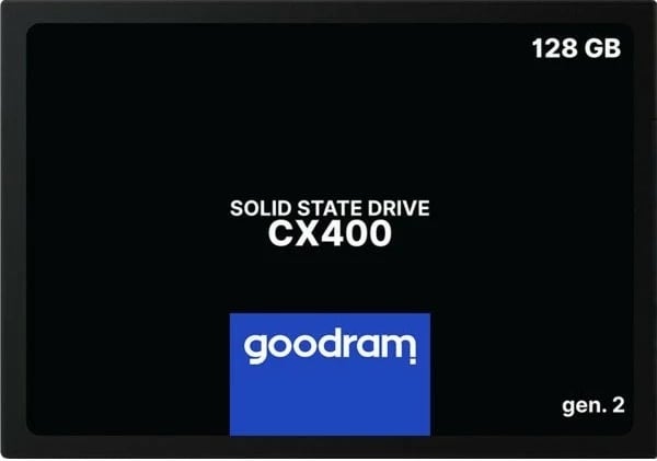 Kasë SSD GOODRAM CX400 GEN.2, 128GB, 2.5", SATA III, e zezë