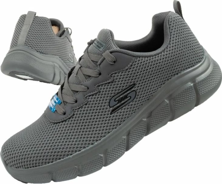 Atlete për meshkuj Skechers, gri