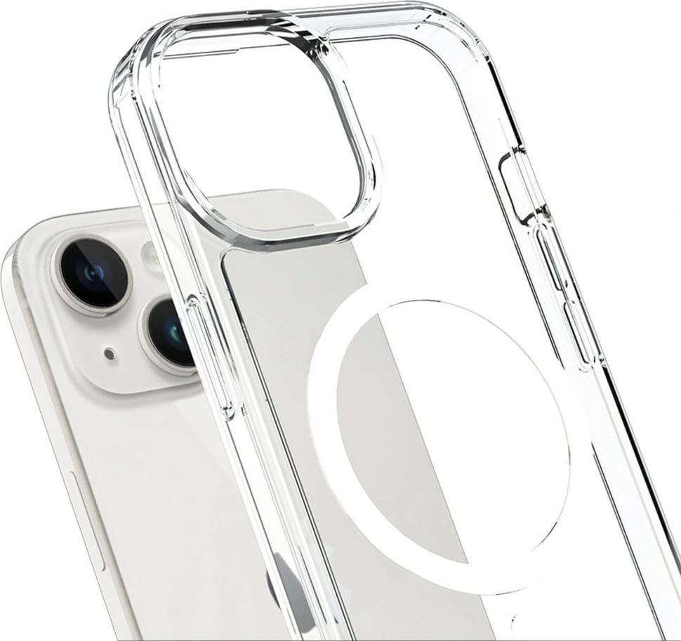 Mbështjellës 3MK Armor MagCase për Samsung S25 Ultra, MagSafe, Transparent