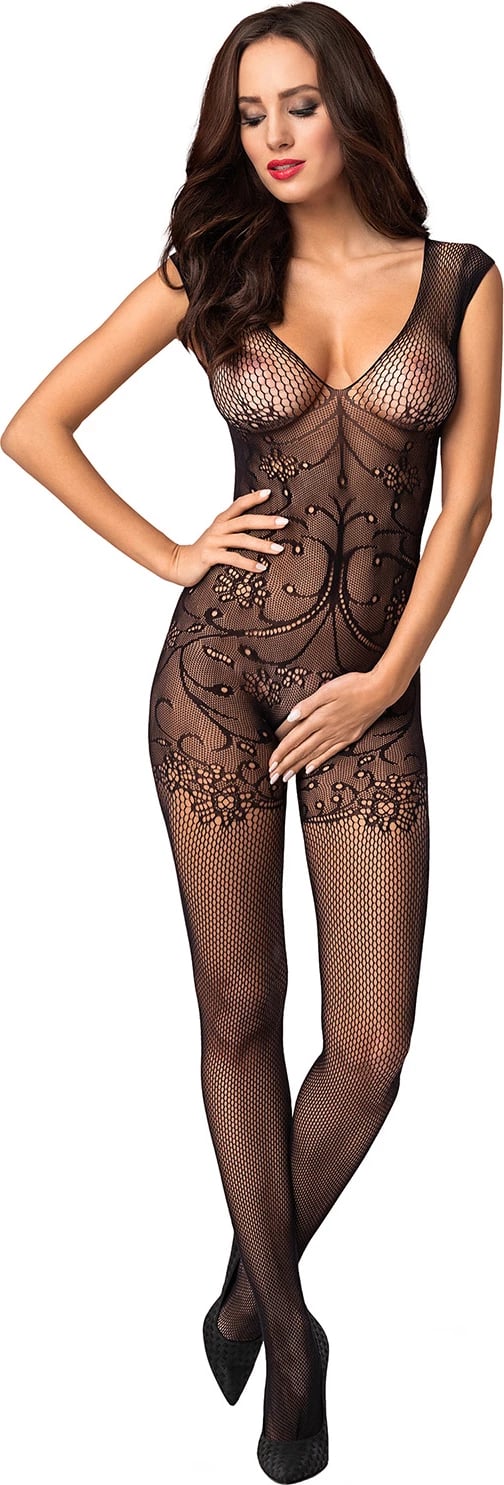 Bodystocking Obsessive 144921, e zezë