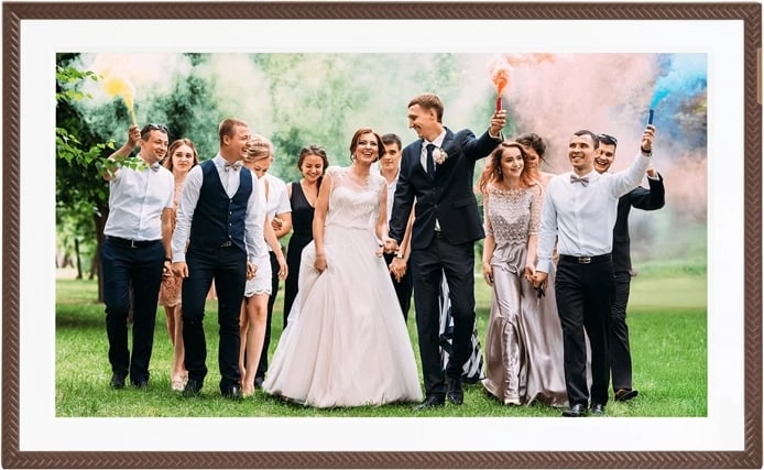 Kornizë digjitale Arzopa D156, 15.6", 32GB, Wi-Fi, Kafe e errët