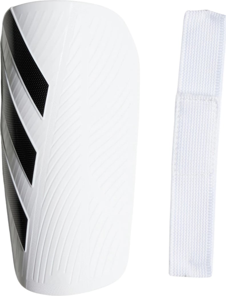 Mbrojtëse këmbësh për fëmijë adidas, të bardha-të zeza