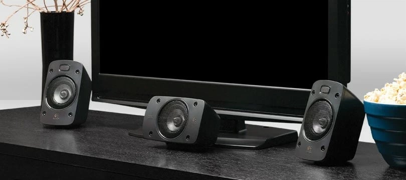 Logitech Surround Sound Speakers Z906 500 W Black 5.1 channels Logitech Surround Sound Speakers Z906 500 W Black 5.1 channels