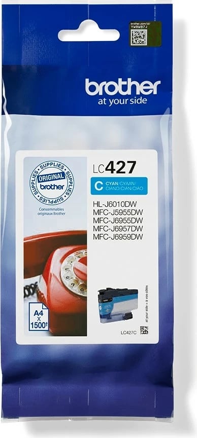 Toner Brother LC427C, Cyan, 1500 faqe
