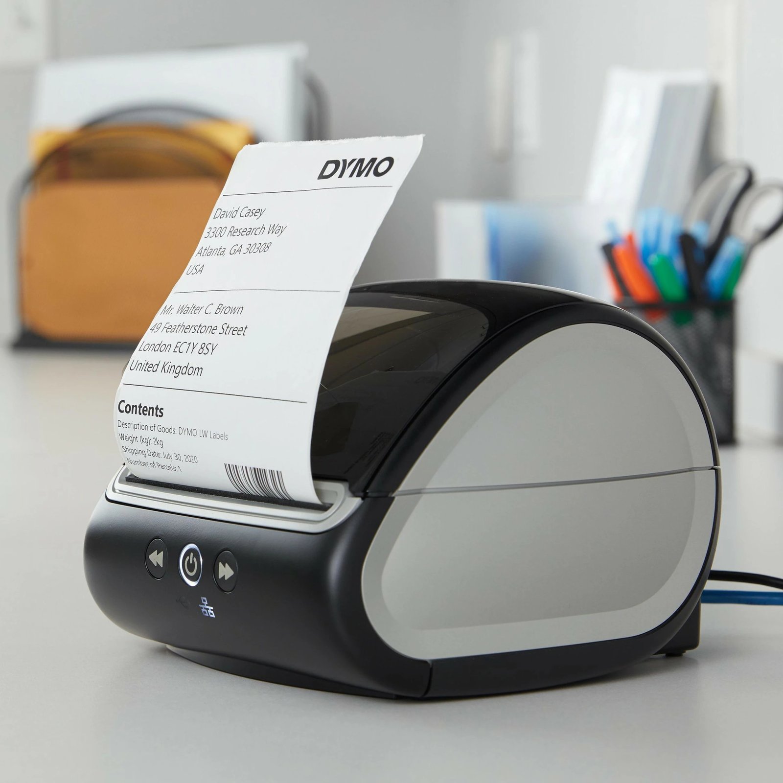 Printer etiketa Dymo LabelWriter 5XL, wide-format, pa toner, i zi