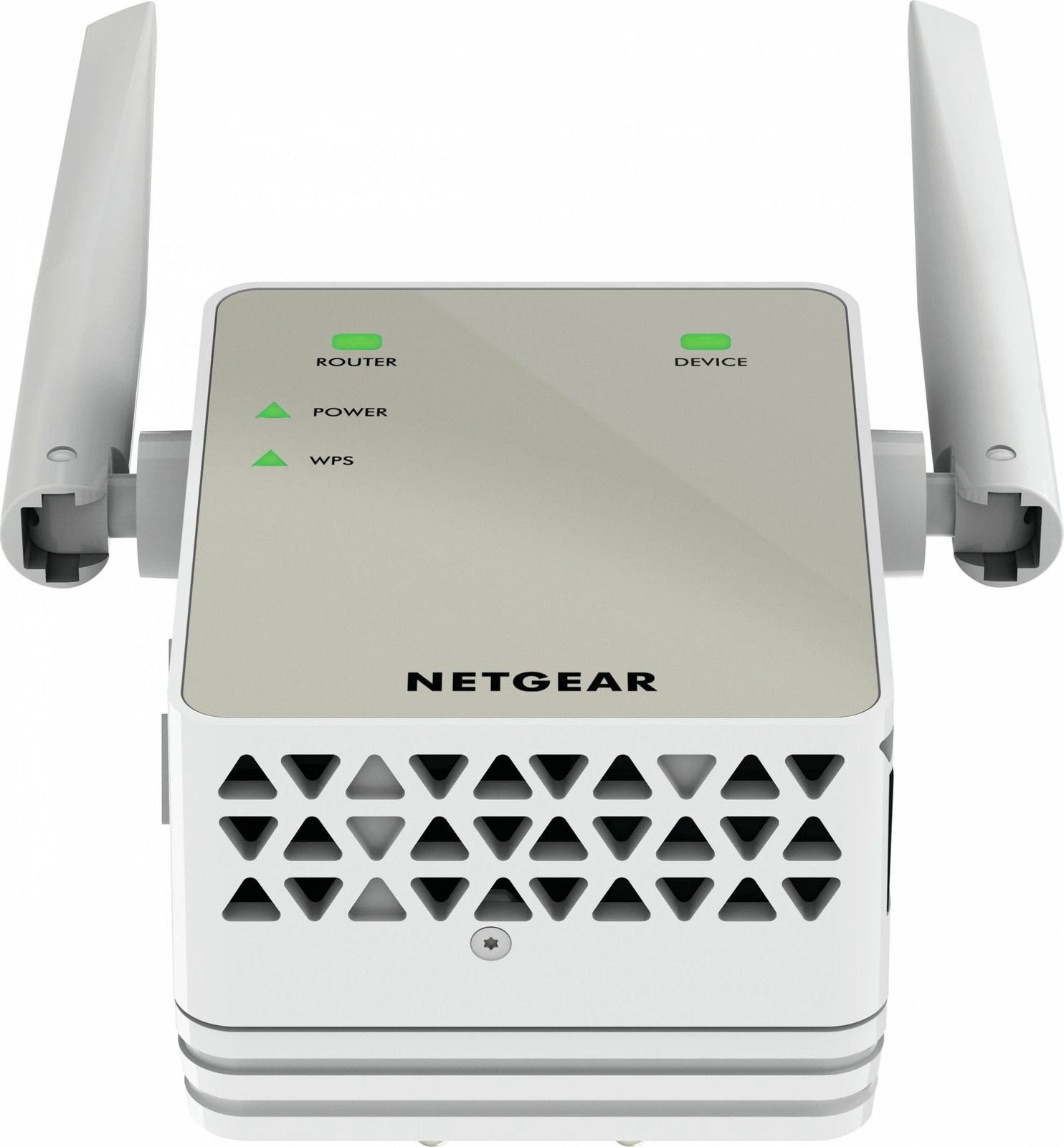 WLAN repeater NETGEAR EX6120, 1200 Mbps, 2 antena, Wi-Fi 5, e bardhë