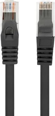 Kabllo rrjeti Lanberg Patchcord Cat.6, 0.25m, RJ45, E zezë
