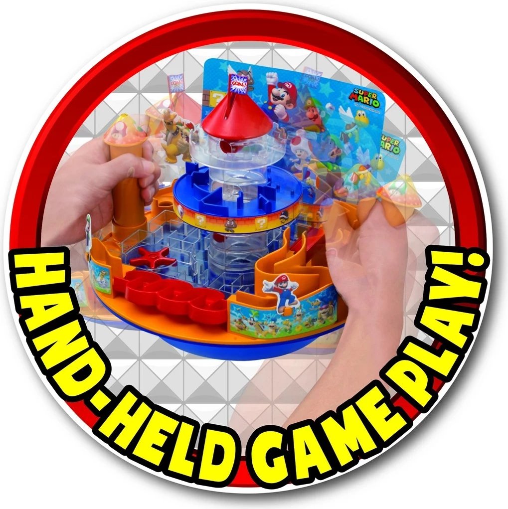Lojë tavoline Super Mario Castle Land, për fëmijë, shumëngjyrëshe