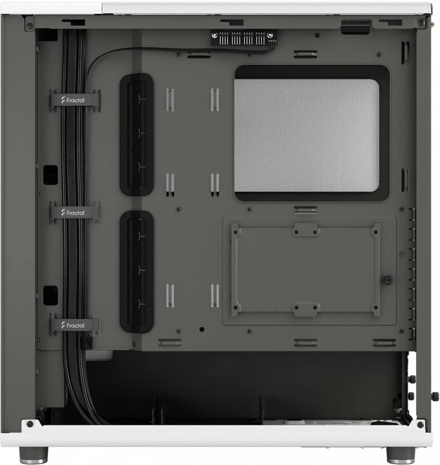 Kasë Fractal Design North Chalk White, ATX, Micro ATX, Mini ITX, e bardhë