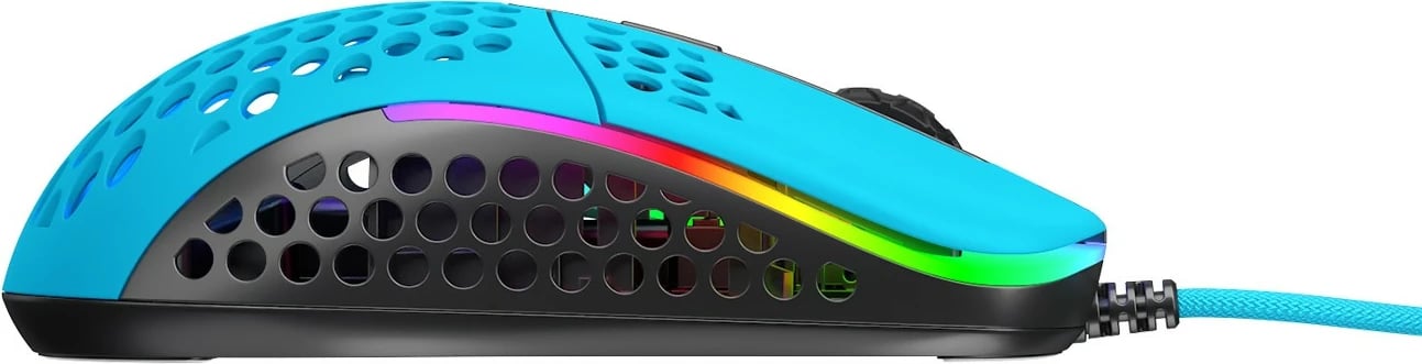 Maus Cherry XTRFY M42, Optik, USB Type-A, 16000 DPI, Blu
