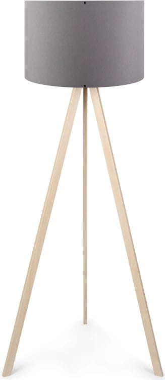 Llambë dyshemeje PWL-1060 Ε27 natyrale-gri D38x140cm
