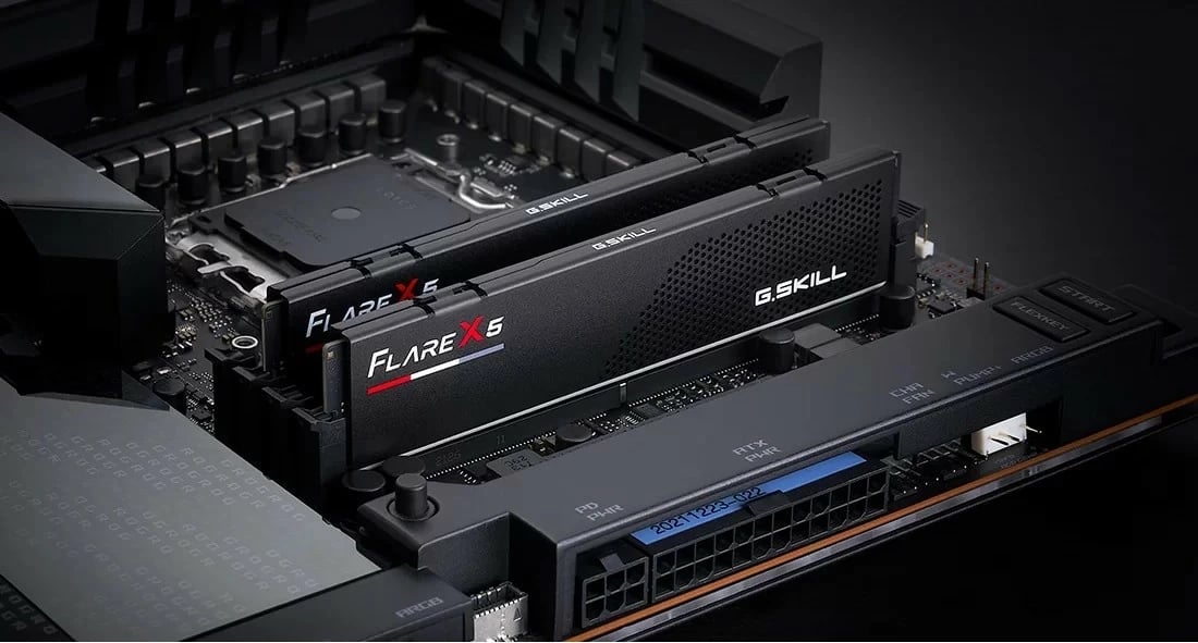 RAM Memorje G.Skill Flare X5 F5-6000J3636F16GX2-FX5, 32 GB, 6000 MHz, e zezë