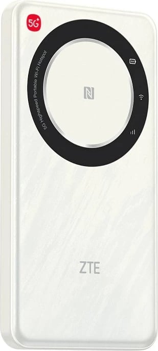 Ruter 5G ZTE U30 Air, 4500 mAh, Wi-Fi 6, i bardhë
