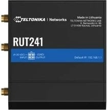 Router industrial TELTONIKA RUT241, 4G LTE, Wi-Fi, 2x Ethernet, i zi
