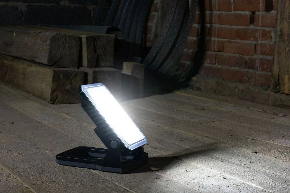 Llambë portabile ANSMANN WL2000R-ECO, LED 48 W, e zezë/gri
