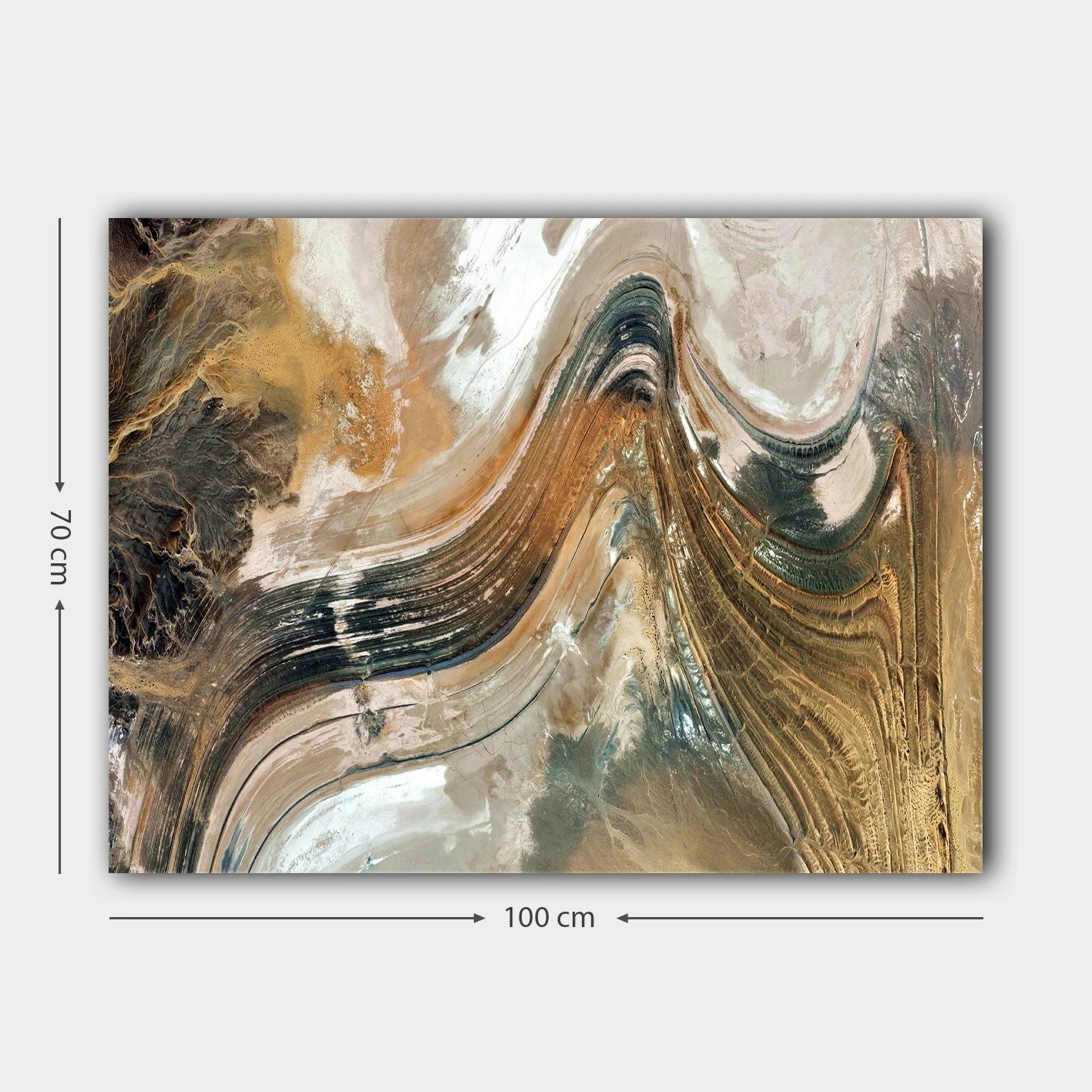 Pikturë dekorative në kanavacë, shumëngjyrëshe, 70x100cm, 1108257140