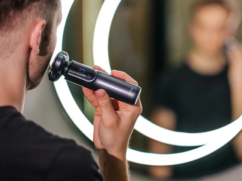 Makinë rroje Lafe MasterGlide, 3 koka, LCD display, 90 min, e zezë