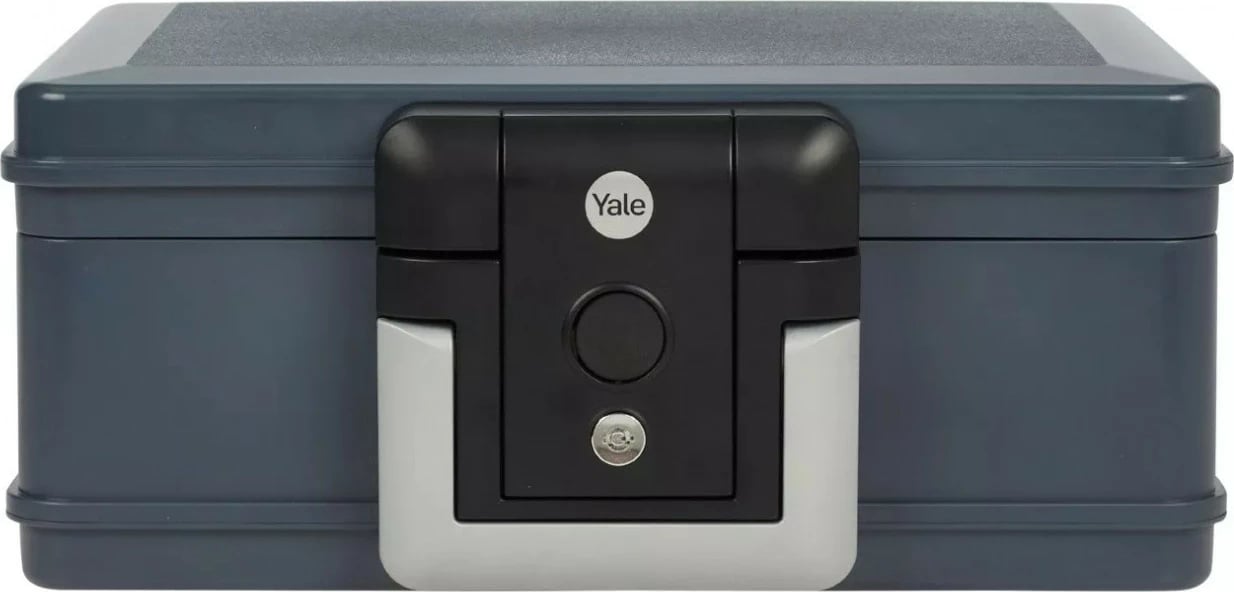 Kasafortë e vogël rezistente ndaj zjarrit YALE HOME YFC/154/KB1, 5L, Gri