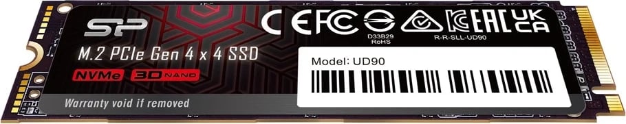 SSD Silicon Power UD90, 4 TB, PCI Express 4.0