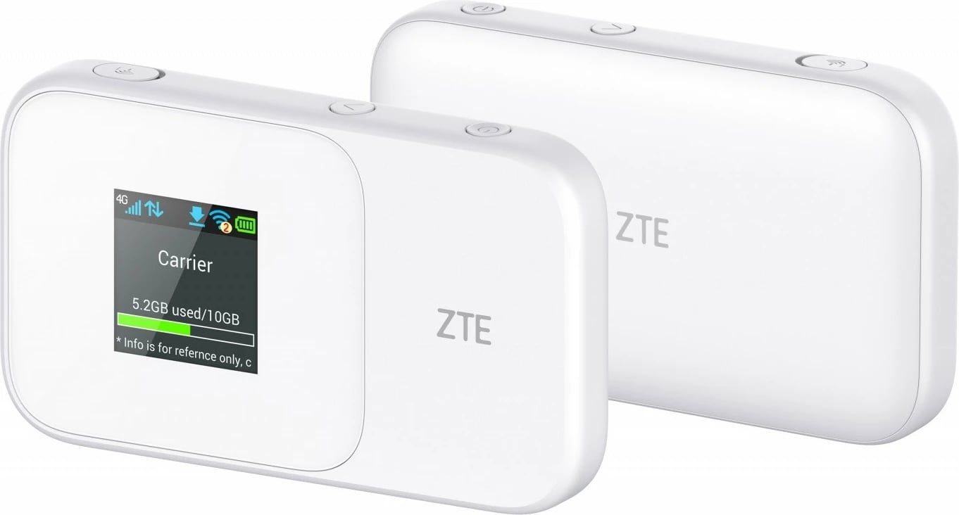 Router portabël ZTE MF986D, LTE Kat 12, i bardhë