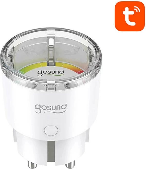 Prizë smart Gosund EP2, WiFi, 10A, Tuya, e bardhë