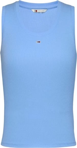 Top femra Tommy Hilfiger Jeans, e kaltër