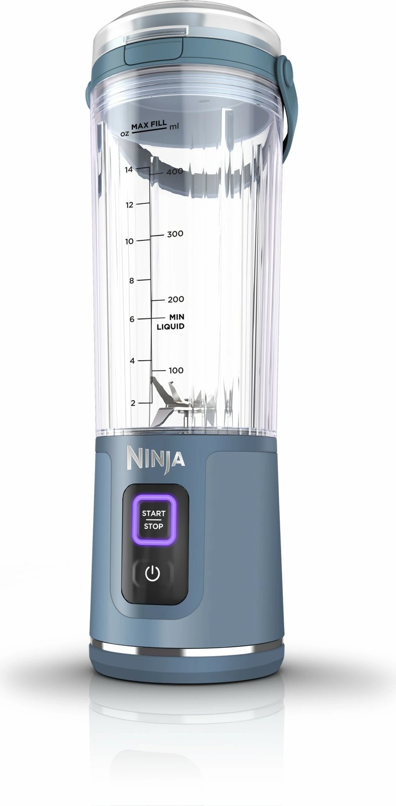 Blender sport Ninja BC151EUNV Blast, 0.53L, pa kabllo, kaltër