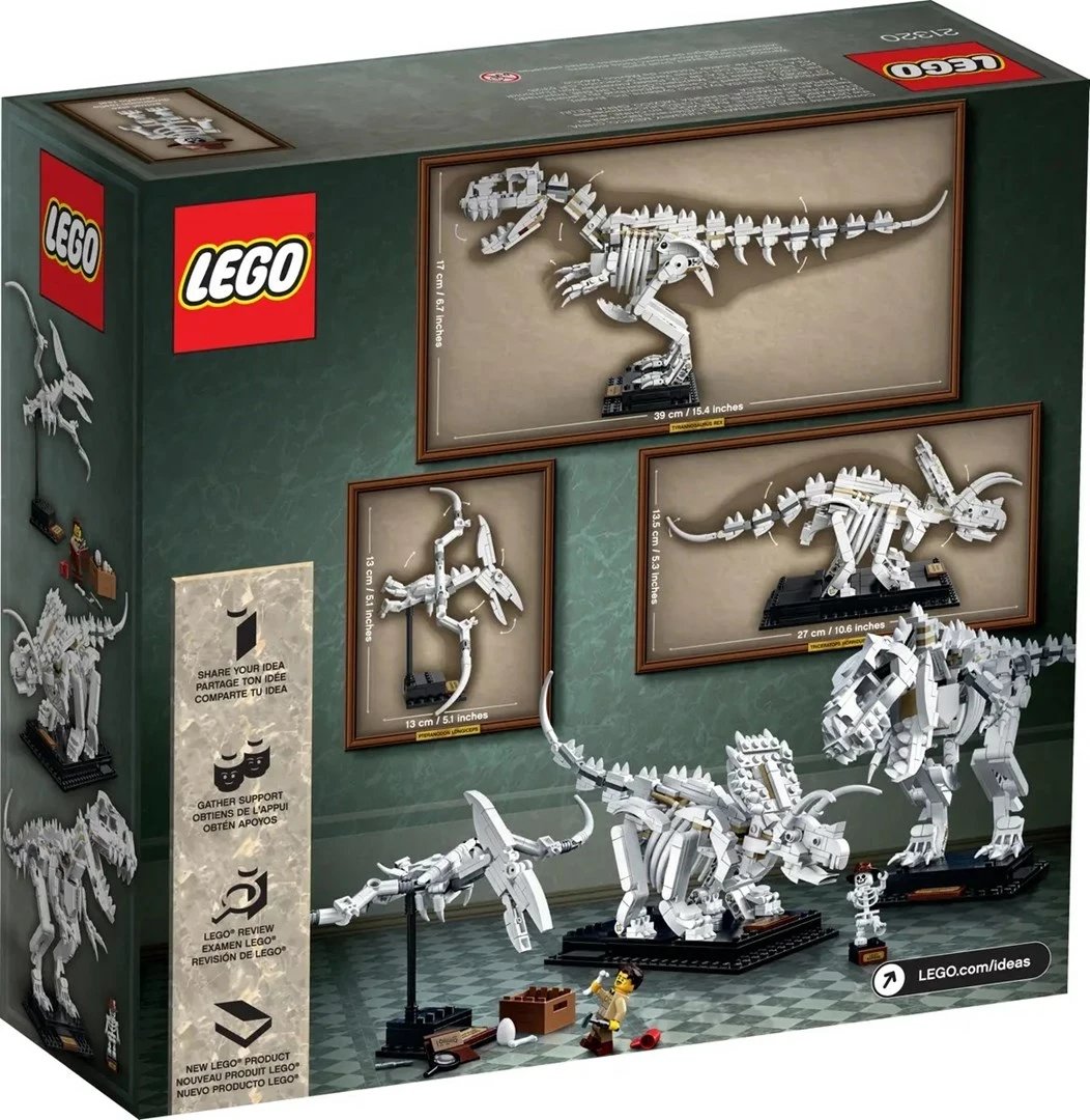 Lodra LEGO IDEAS 21320 Dinosaur Fossils, 910 pjesë Lodra LEGO IDEAS 21320 Dinosaur Fossils, 910 pjesë