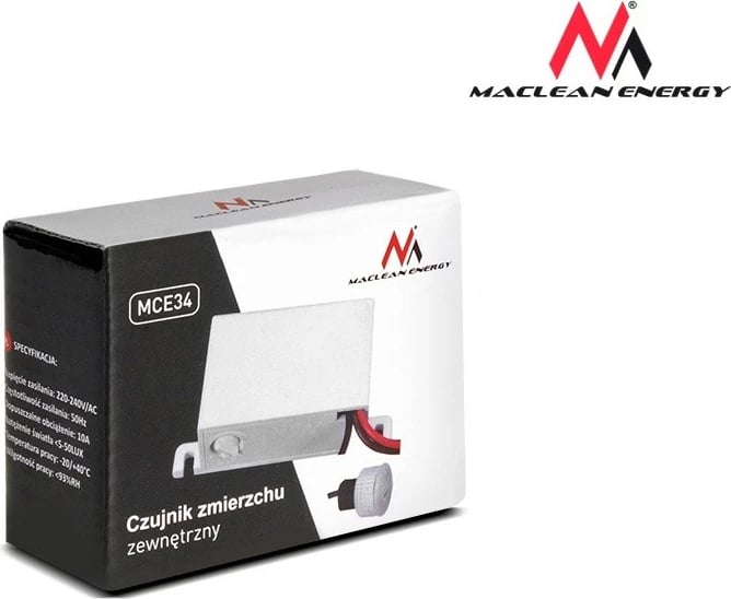 sensor muzgu i jashtëm, Maclean MCE34, 2000W, i bardhë