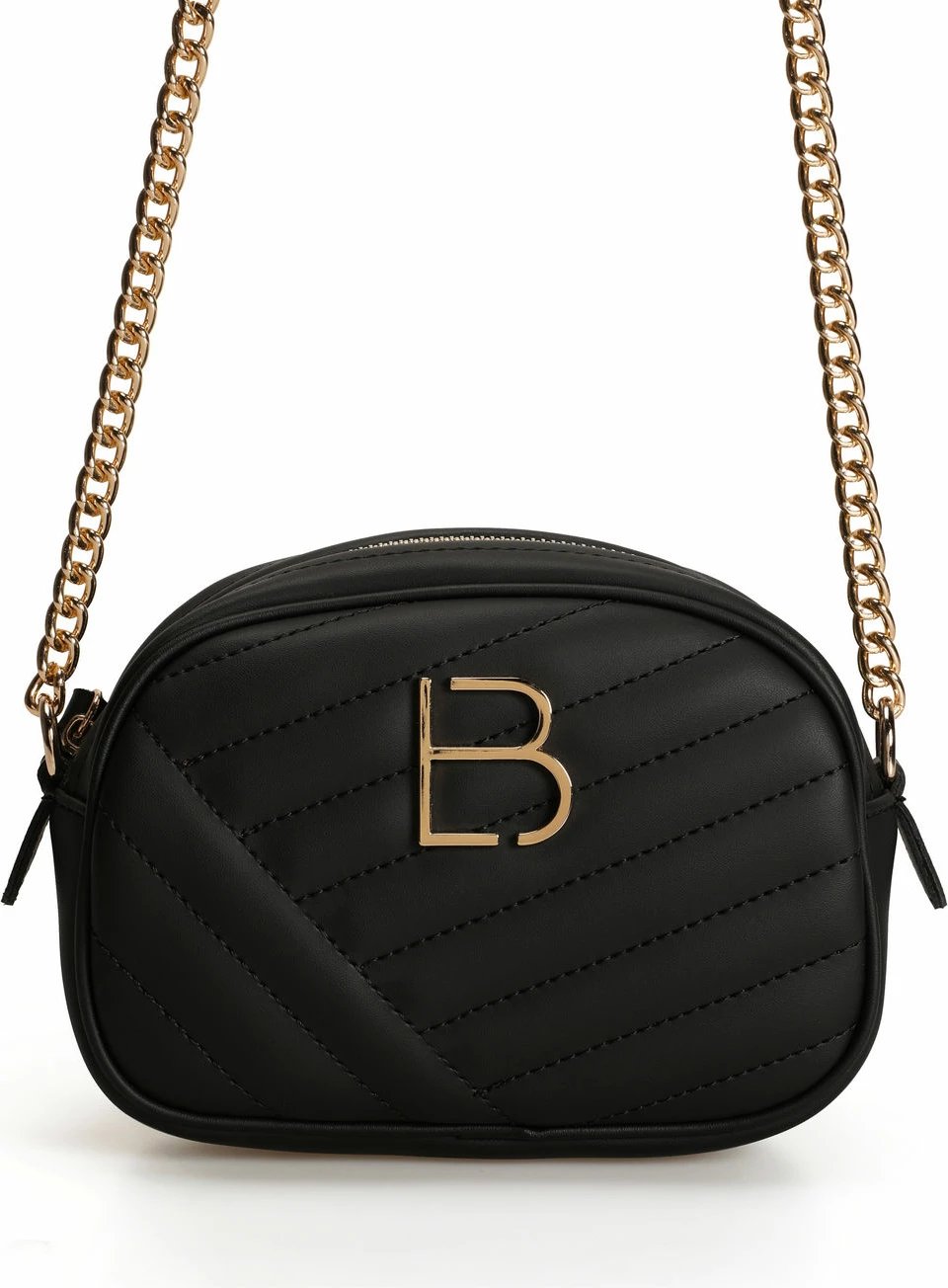 Çantë crossbody Lucky Bees, e zezë, 1298