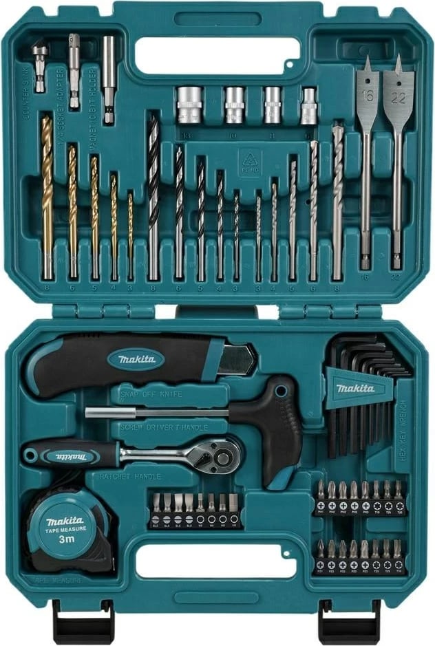 Set aksesorësh MAKITA E-15095, 60 copë