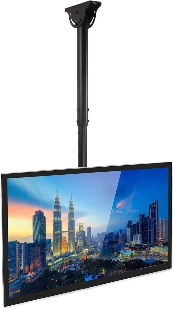 Mbajtëse tavani teleskopike për TV/monitor TECHly ICA-CPLB 922L, 23-42", e zezë