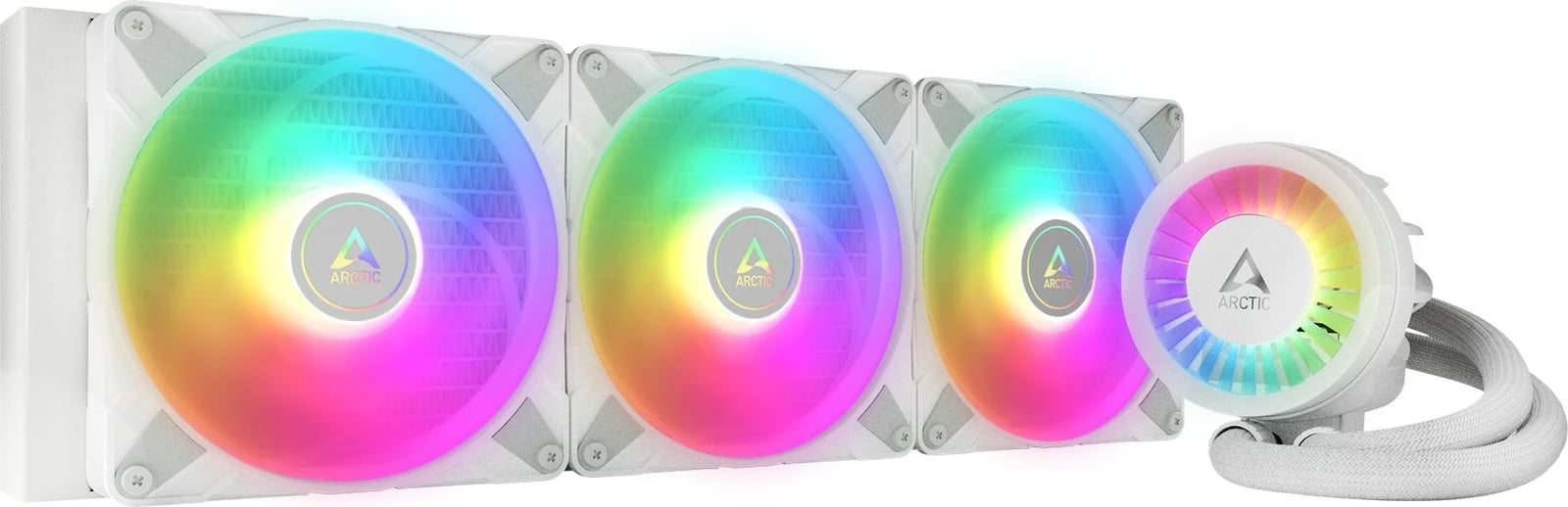 Ftohës uji ARCTIC Liquid Freezer III 420 A-RGB, 14 cm, i bardhë
