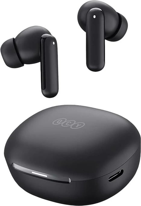 Kufje TWS QCY MeloBuds HT16, ANC, Bluetooth 5.4, IPX4, të zeza