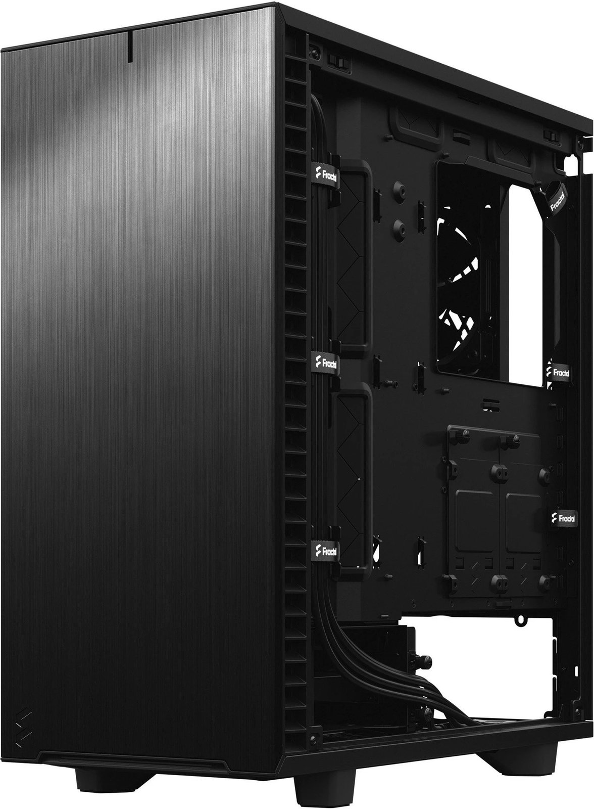 Kasë Fractal Design Define 7 Compact, Midi Tower, ATX, micro ATX, Micro-ITX, e zezë Kasë Fractal Design Define 7 Compact, Midi Tower, ATX, micro ATX, Micro-ITX, e zezë