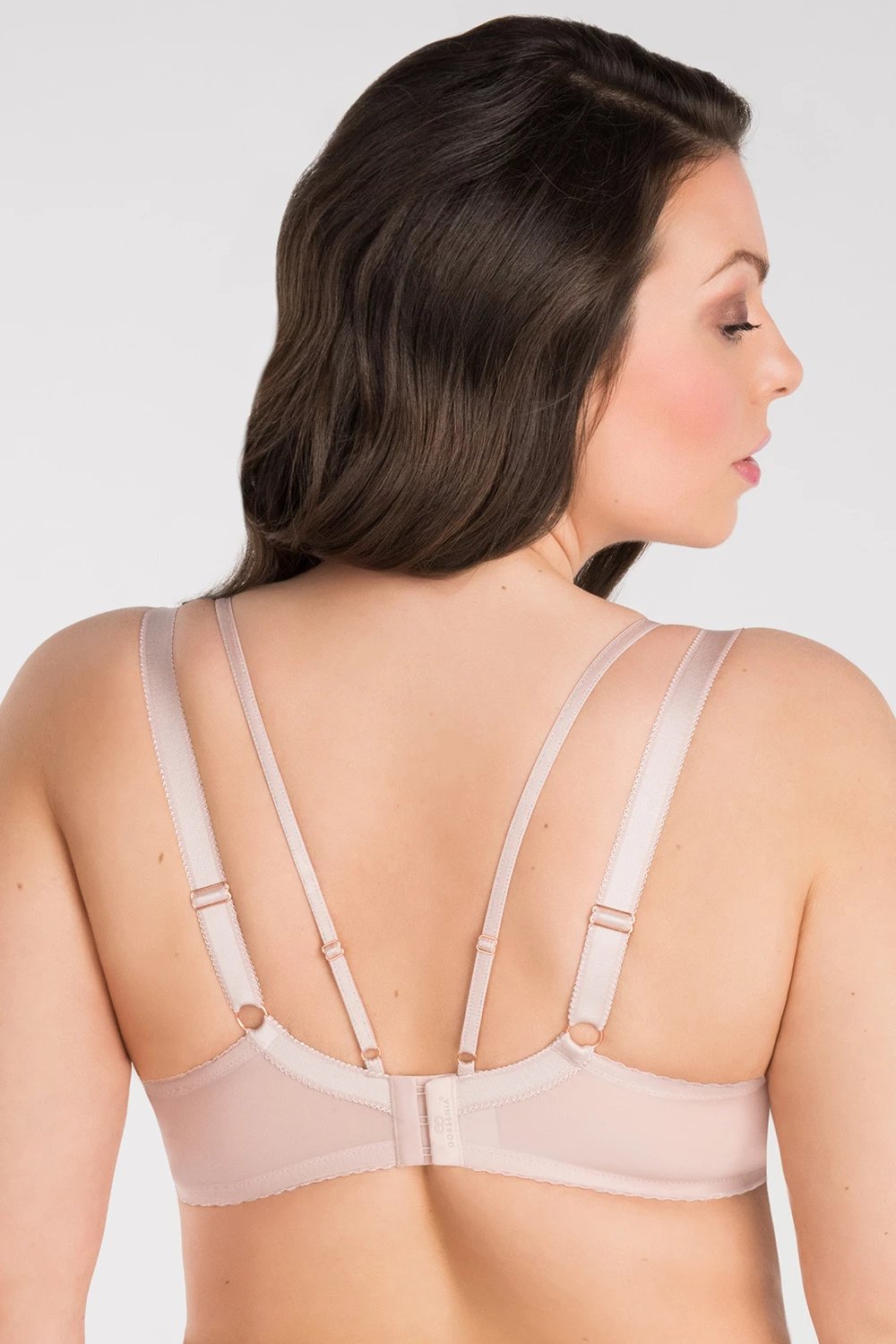 Sutjenë Gorsenia Lingerie, për femra, e bezhë