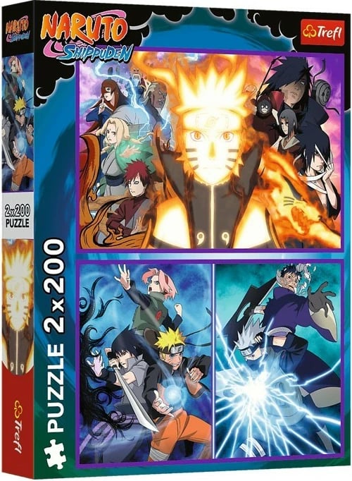 Puzzle Naruto Shippuden Trefl 2x200 pjesë, për fëmijë