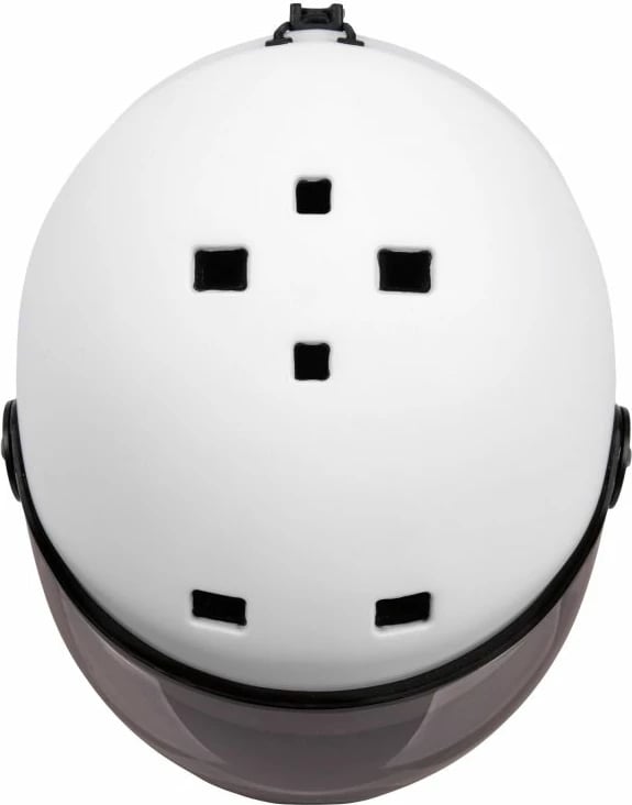 Helmetë skijimi Meteor, unisex, të bardhë