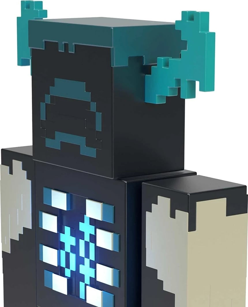 Figurë lodër MATTEL Minecraft WARDEN, Gri